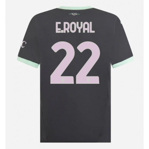 AC Milan Emerson Royal #22 Rezervni Dres 2024-25 Kratak Rukav